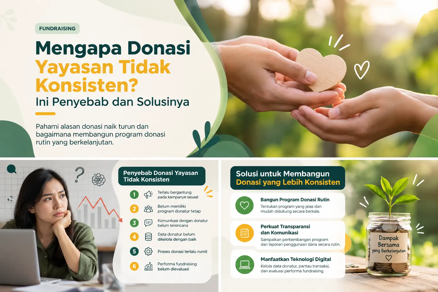 Strategi membangun donasi yayasan yang konsisten dan berkelanjutan